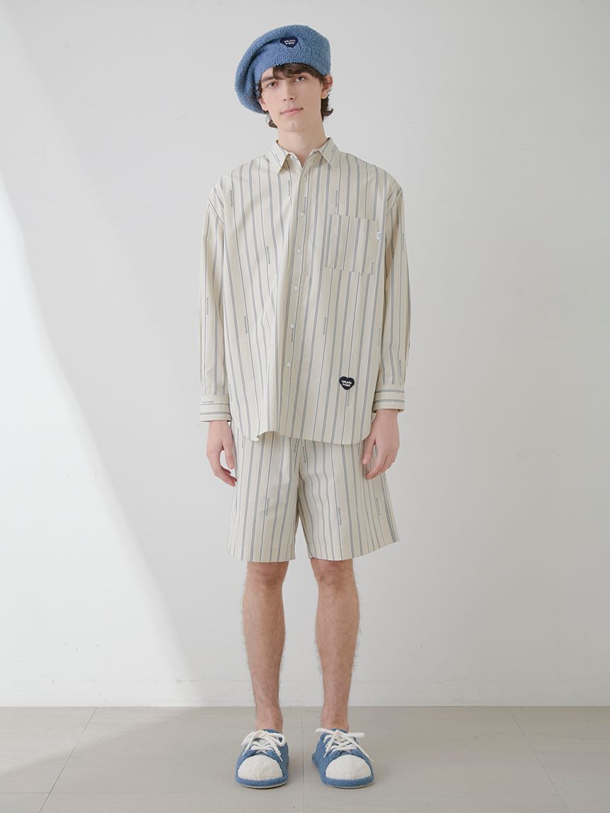 【ONLINE限定】【HOMME】ハートワッペンハーフパンツ | PHFP251925