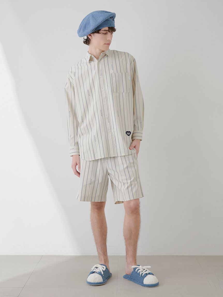 【ONLINE限定】【HOMME】ハートワッペンハーフパンツ | PHFP251925