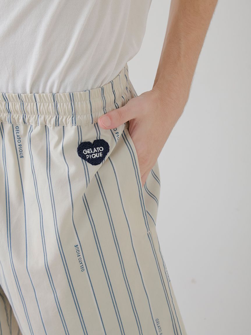 【ONLINE限定】【HOMME】ハートワッペンハーフパンツ | PHFP251925