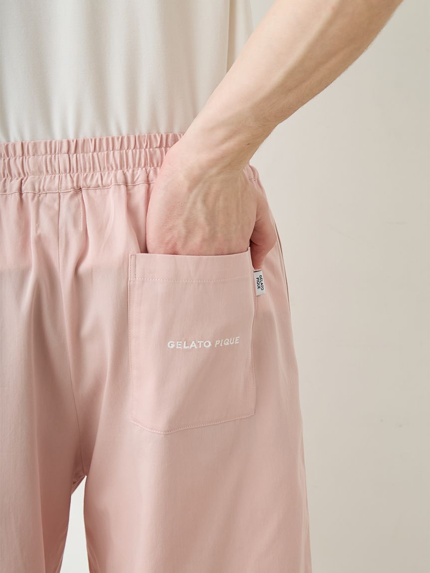 HOMME】ワンポイント刺繍ハーフパンツ(ハーフパンツ)｜ルームウェア
