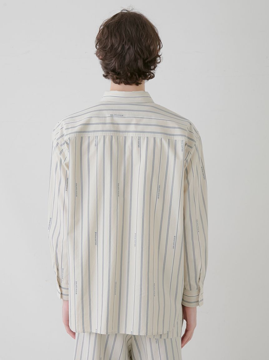 【ONLINE限定】【HOMME】ハートワッペンレギュラーカラーシャツ | PHFT251922