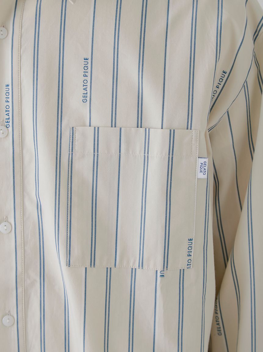 【ONLINE限定】【HOMME】ハートワッペンレギュラーカラーシャツ | PHFT251922