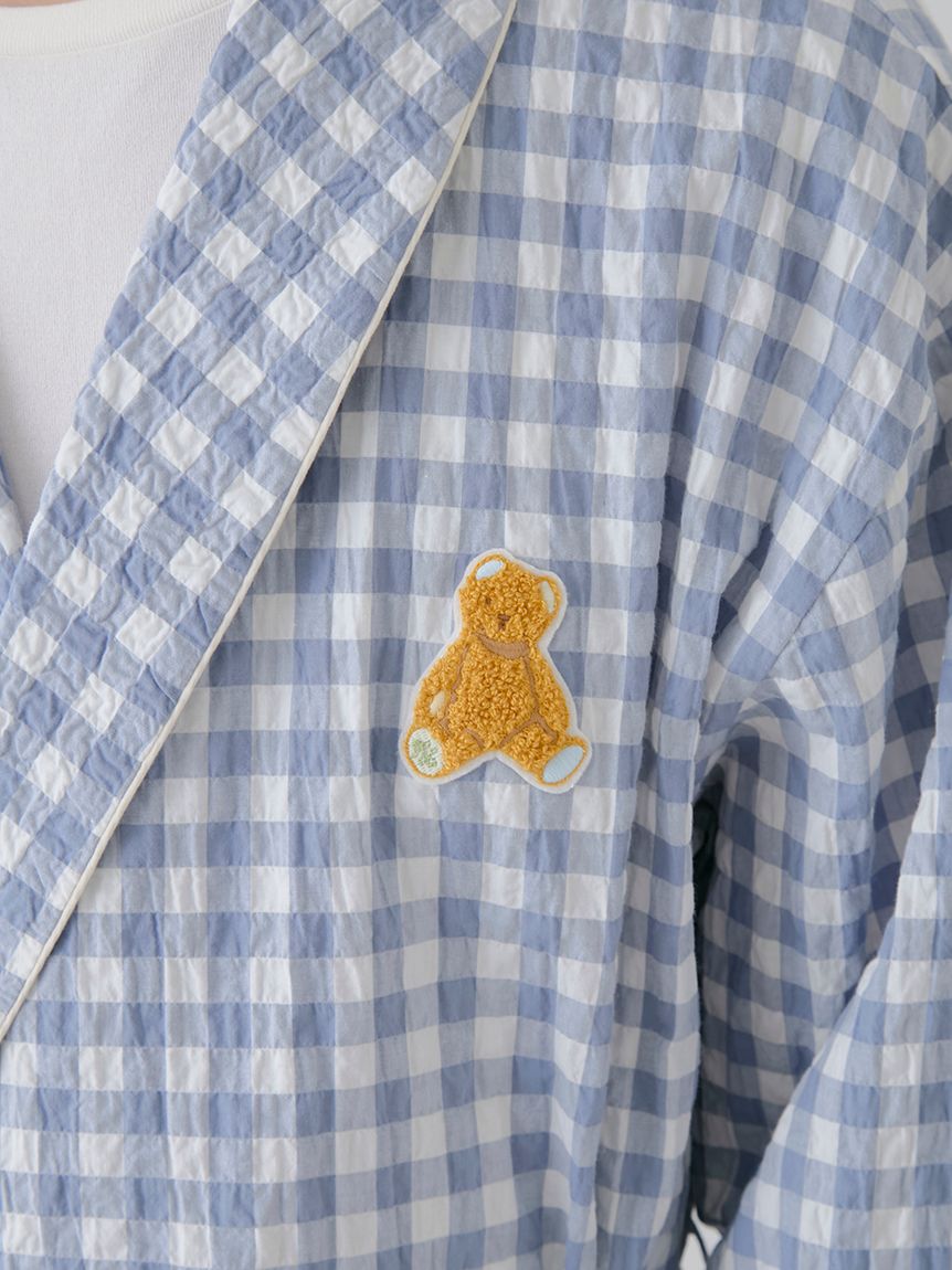 【ONLINE限定】【HOMME】ギンガムチェックガウン | PHFT251969