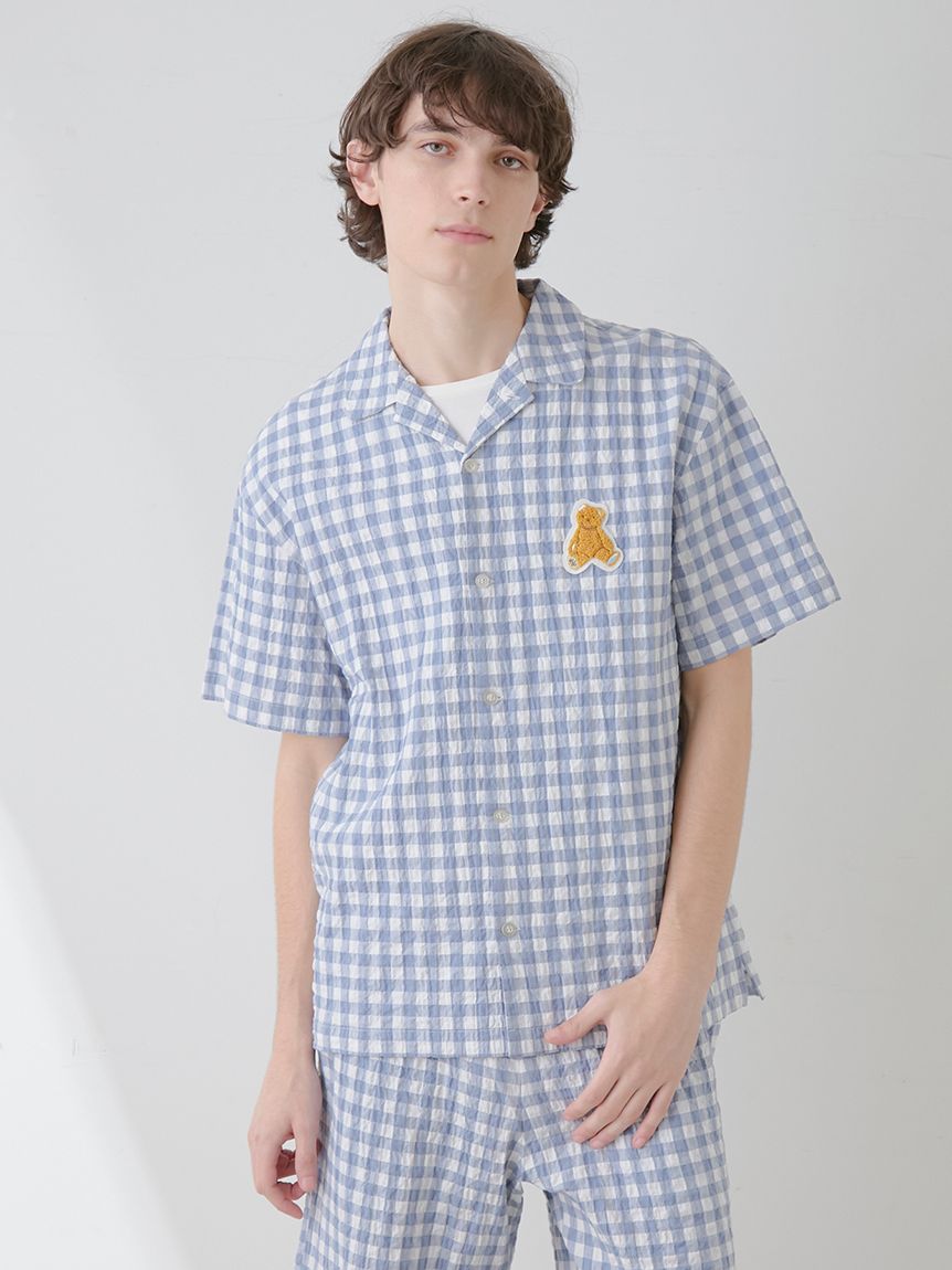 【ONLINE限定】【HOMME】ギンガムチェックシャツ | PHFT251970