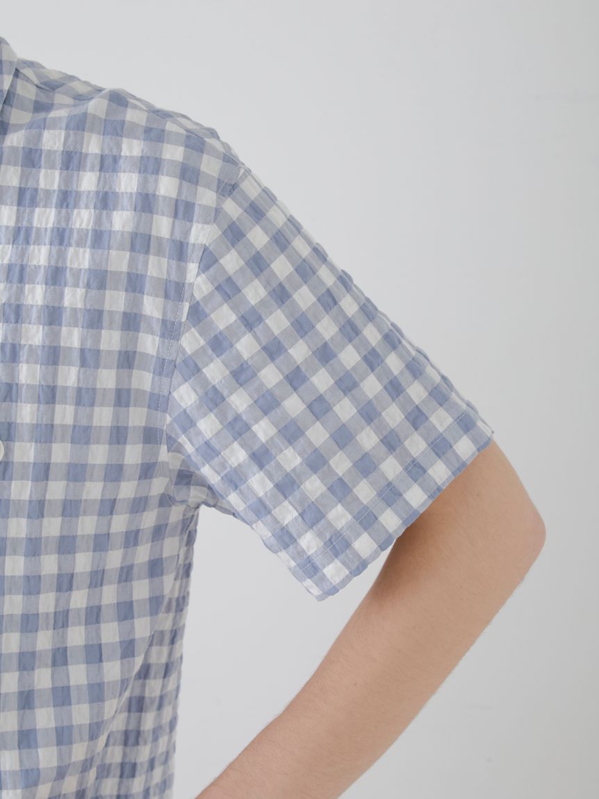 【ONLINE限定】【HOMME】ギンガムチェックシャツ | PHFT251970