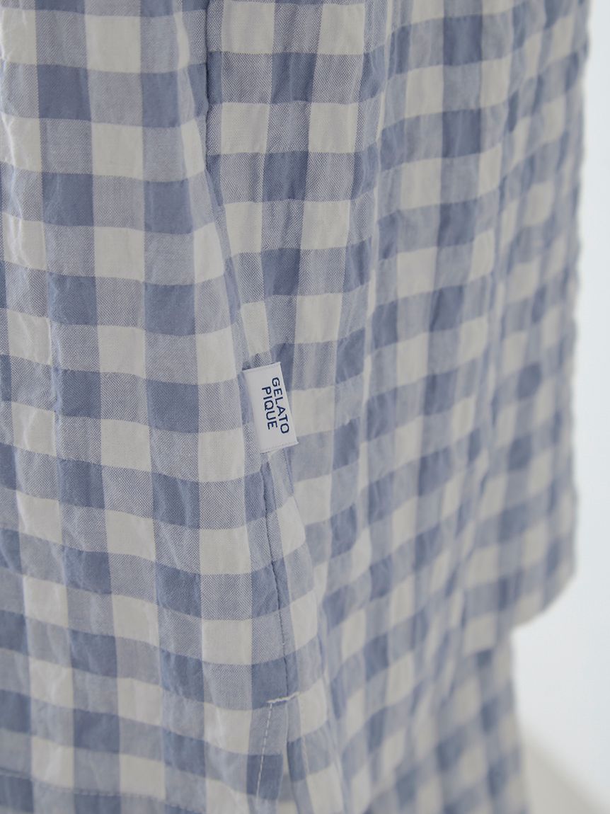 【ONLINE限定】【HOMME】ギンガムチェックシャツ | PHFT251970