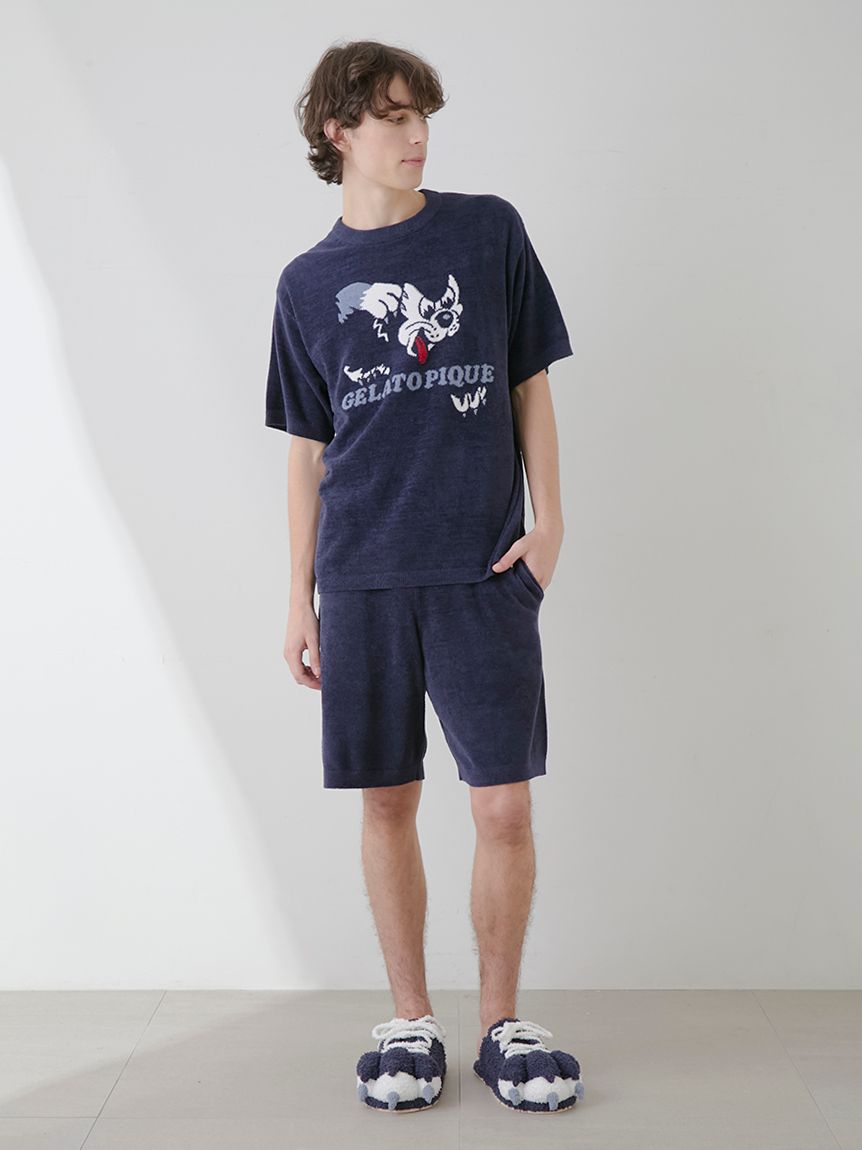 【KOUSUKE SHIMIZU】【HOMME】エアモコジャガードハーフパンツ | PHNP251935