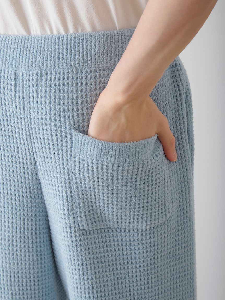 【HOMME】スノーワッフルビッグクルーネック+ロングパンツ JP 190 ワッフル クルーネック ロングスリーブ2(ユニセックス