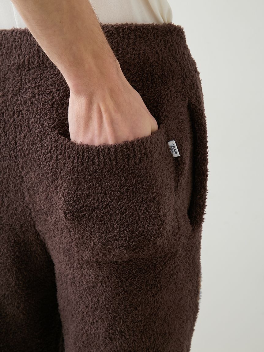 HOMME】ベビモコトークロゴロングパンツ(ロングパンツ)｜ルームウェア