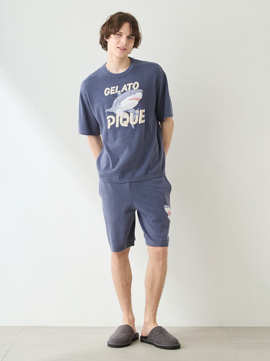 HOMME】【接触冷感】スムーズィーliteクールシャークハーフパンツ