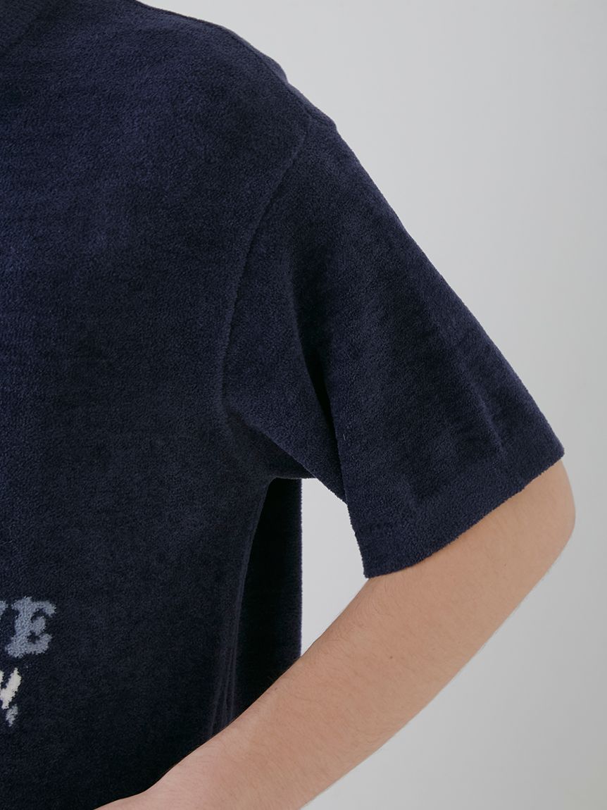 【KOUSUKE SHIMIZU】【HOMME】エアモコジャガードプルオーバー | PHNT251933