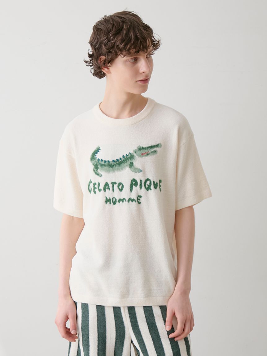 ONLINE限定】【HOMME】エアリーモコドッグジャガードプル