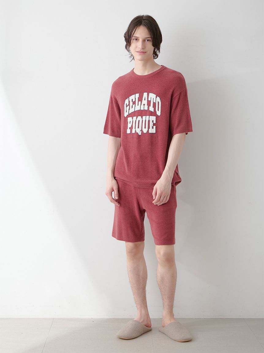 HOMME】スムーズィーliteカレッジプルオーバー(ニットプルオーバー