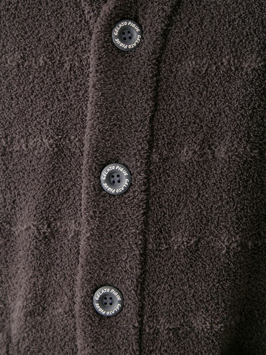 HOMME】ベビモコピケロゴジャガードカーディガン(カーディガン・ガウン