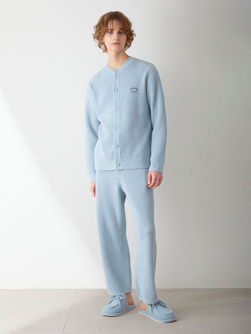 HOMME】ワッフルニットカーディガン(カーディガン・ガウン)｜ルーム