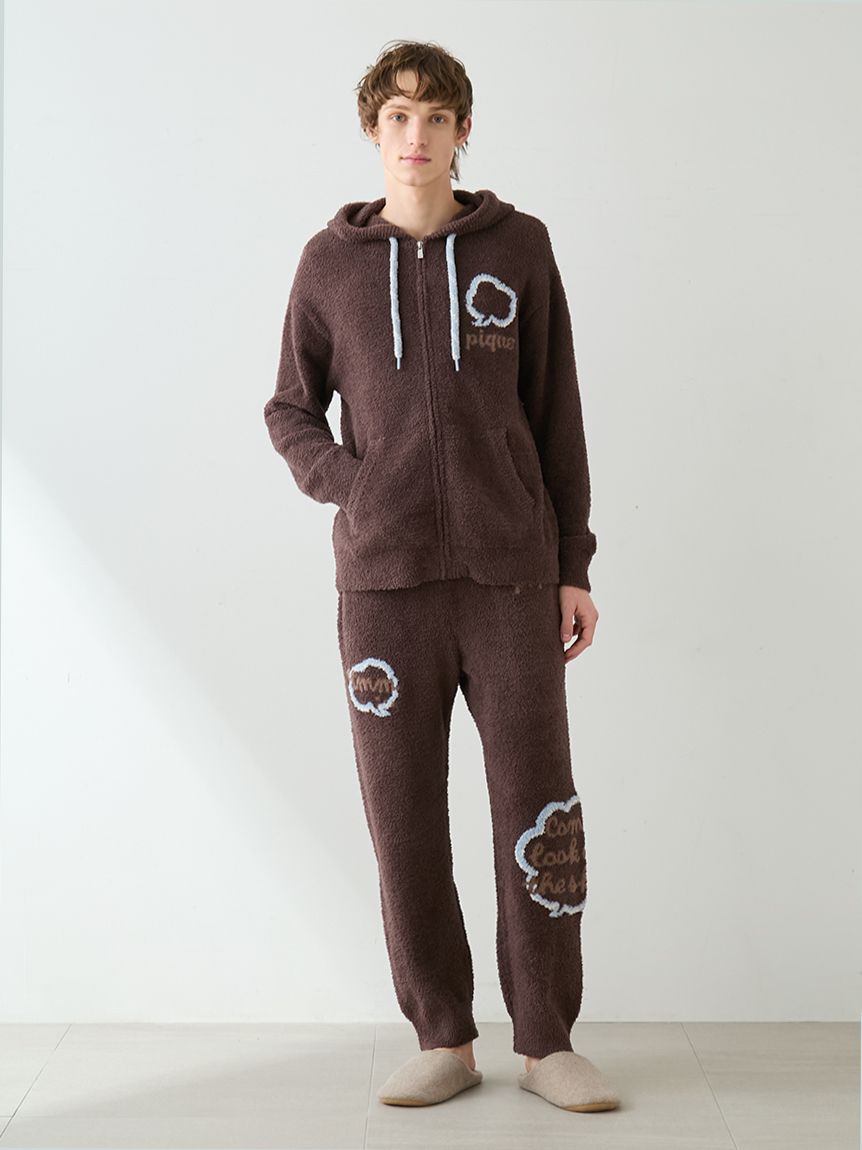 HOMME】ベビモコトークロゴパーカ(パーカ)｜ルームウェア・パジャマ