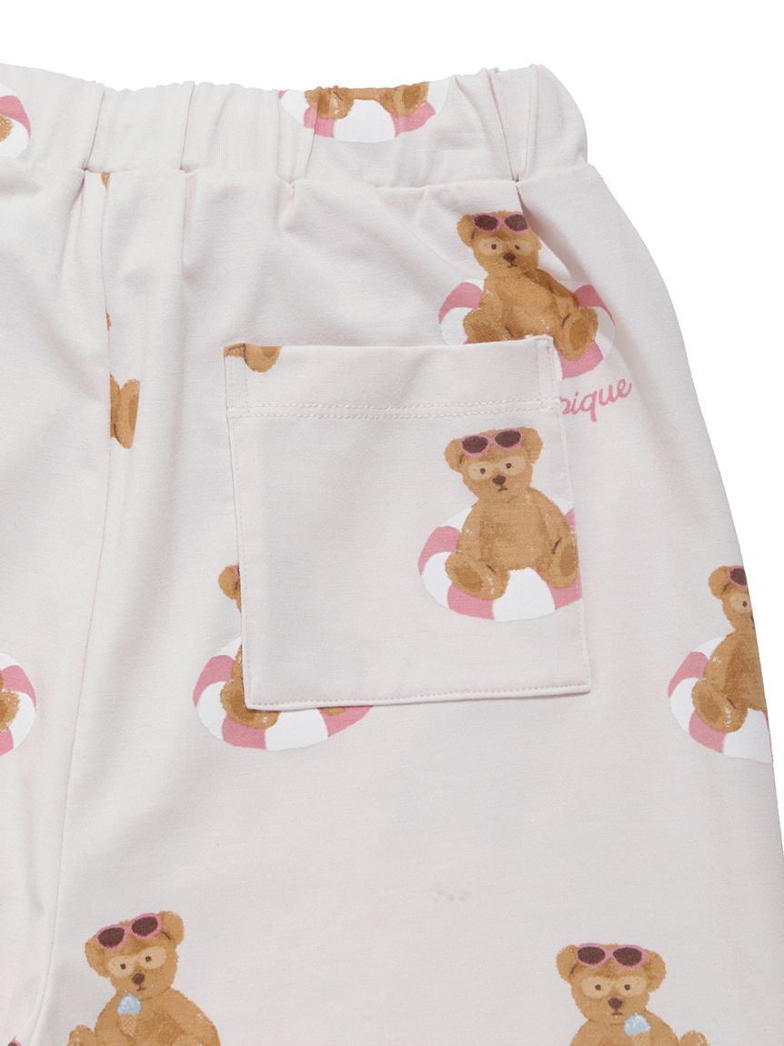 JUNIOR】【接触冷感】サマーベア柄ショートパンツ(ボトムス)｜ルーム