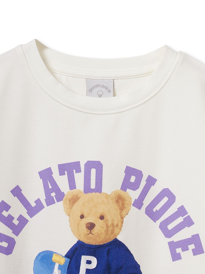 JUNIOR】スポーティーベアワンポイントTシャツ＆総柄ショート