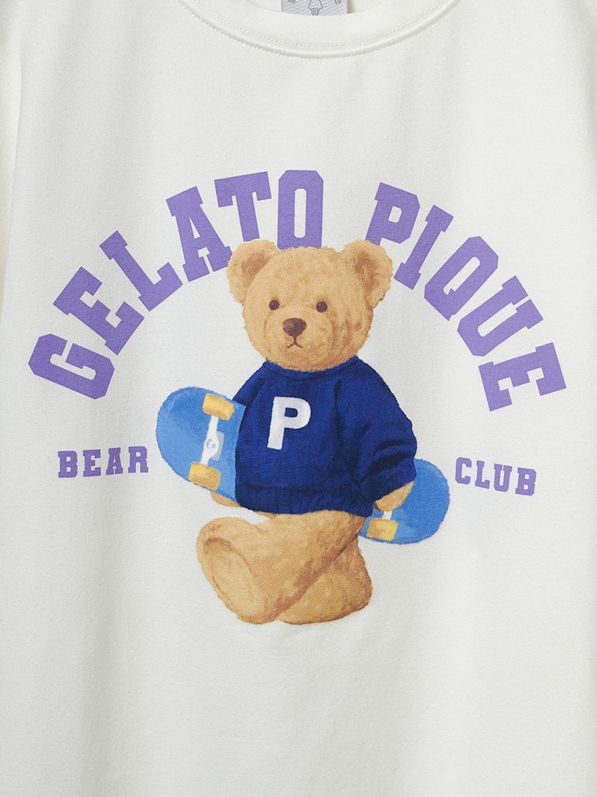 JUNIOR】スポーティーベアワンポイントTシャツ＆総柄ショート
