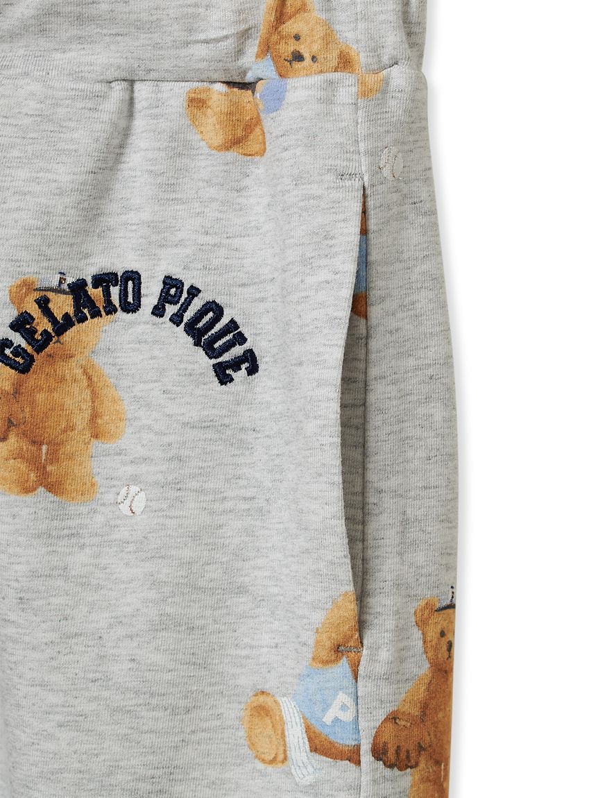 JUNIOR】スポーティーベアワンポイントTシャツ＆総柄ショート