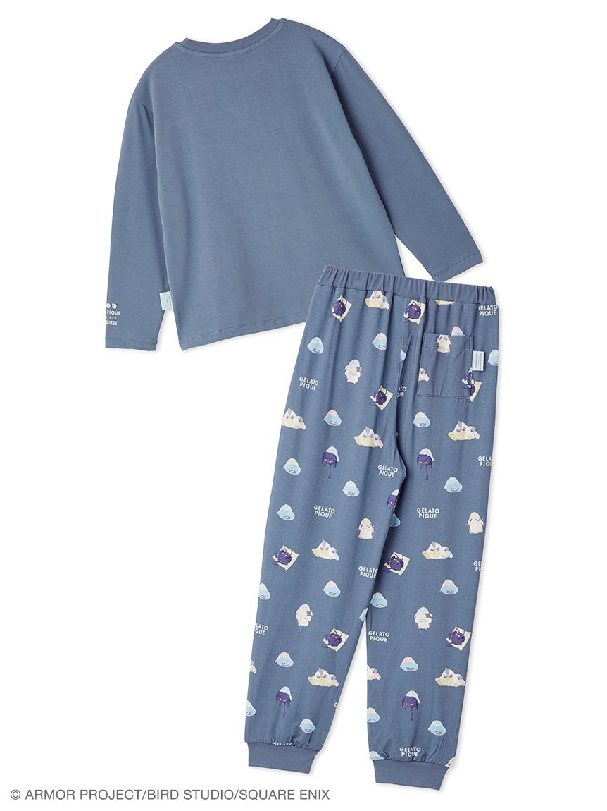 ジェラピケドラクエ⭐︎モンスター総柄ロングパンツCRM/F ドラゴンクエスト】【メンズ】アソートモンスター総柄ロング