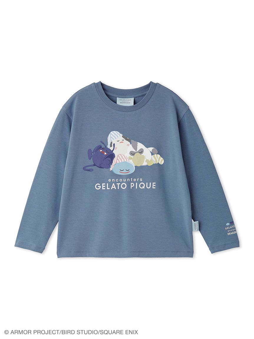ジェラートピケ×ドラクエ ロングTシャツ&ロングパンツ ドラゴンクエスト】【ジュニア】スリーピングモンスターワン