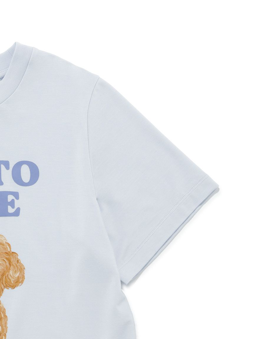 JUNIOR】ドッグTシャツ&ショートパンツセット(トップス)｜ルームウェア