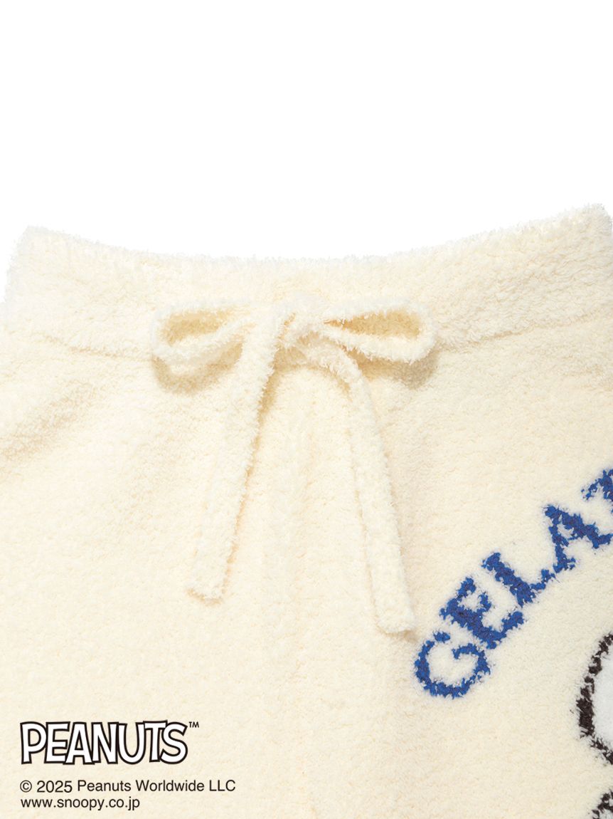 ジェラピケ スヌーピー ジャガードプルオーバー&ショートパンツセット PEANUTS】【ONLINE限定】オリジナルアート ジャガードプルオーバー