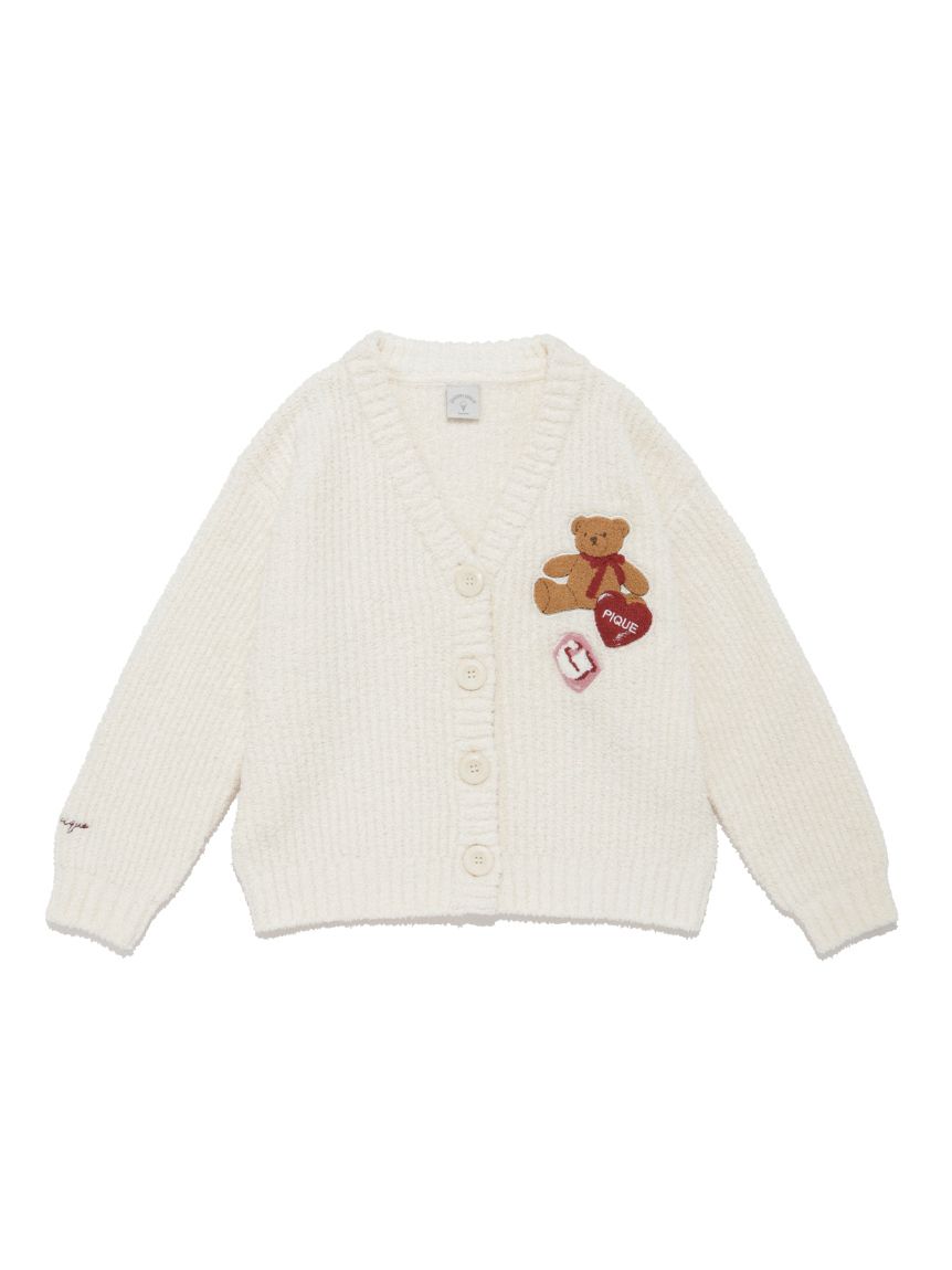 JUNIOR】ベビモコベアさがらカーディガン(トップス)｜ルームウェア