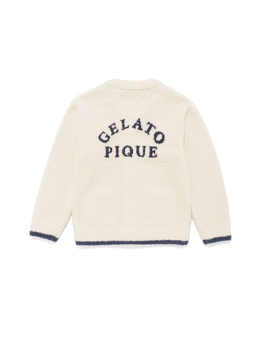 JUNIOR】ベビモコアニマルブレッドカーディガン&スカーフセット