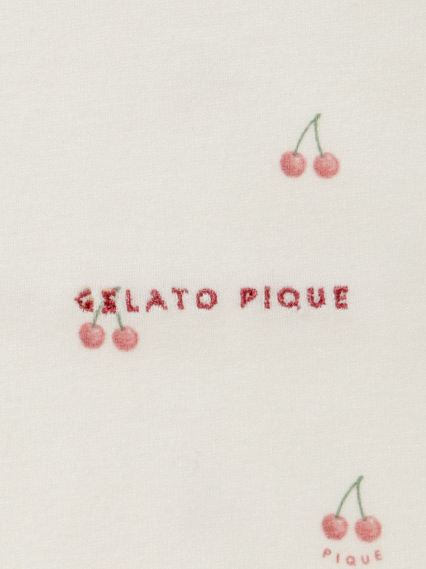 【Cherry】gelato pique ノルディックワンピース USAGI ONLINE限定】チェリー柄ジャガードワンピース（ワンピース