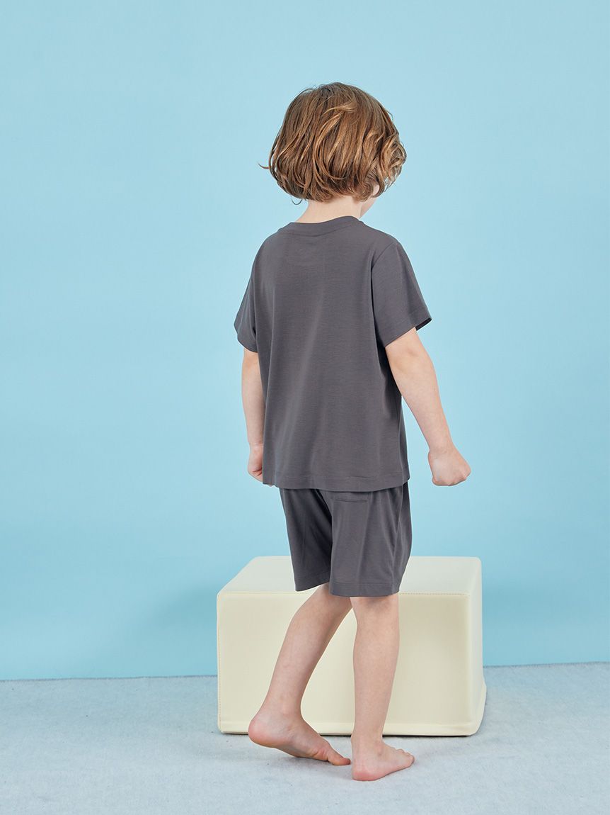 【ジェラートピケ】サマードッグシリーズ Tシャツ&ハーフパンツ セットアップ ジェラートピケ gelato pique 【UNISEX】SUMMER DOG総柄ハーフ