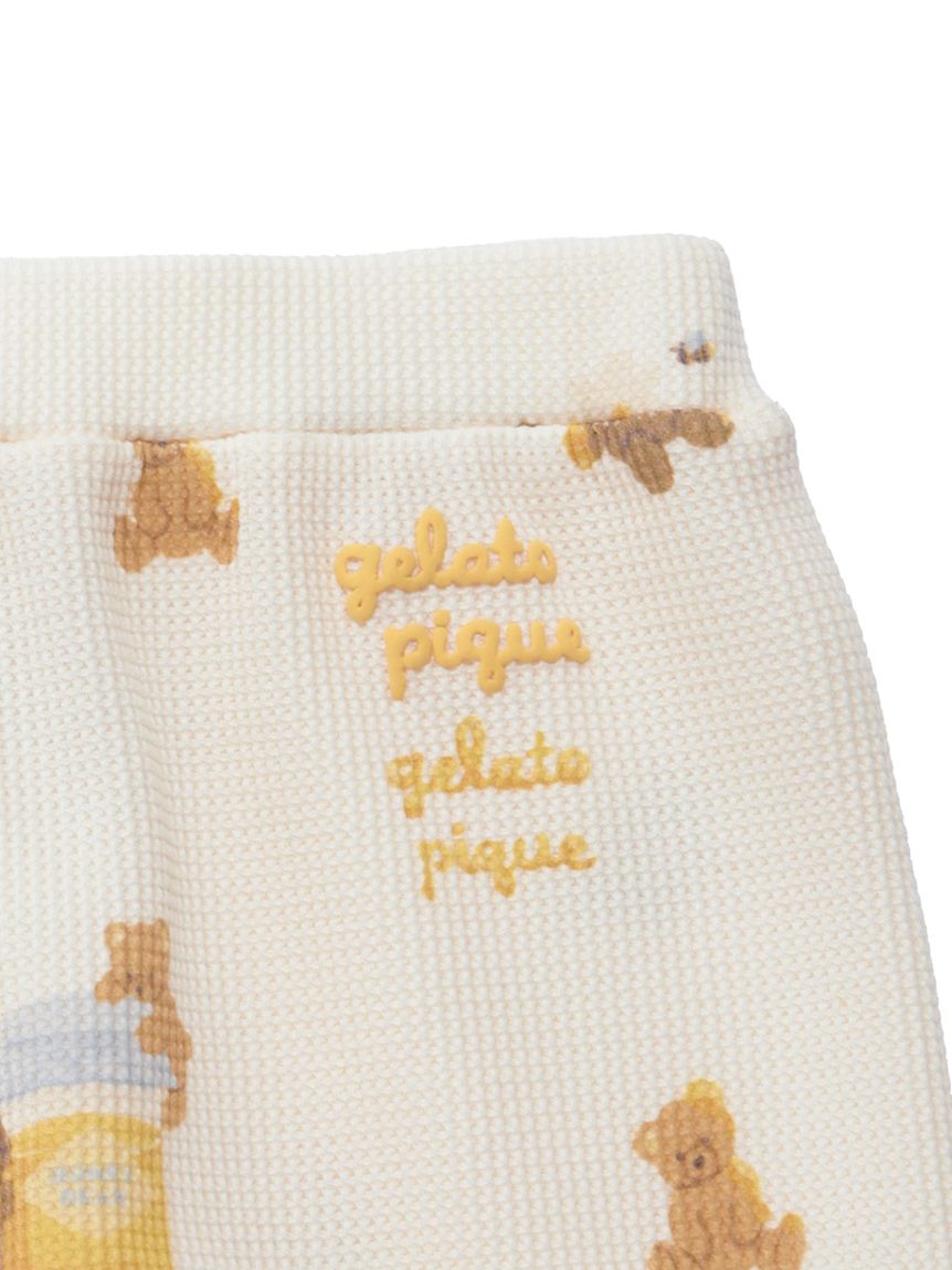 KIDS】はちみつベア柄ロングパンツ(ロングパンツ)｜ルームウェア