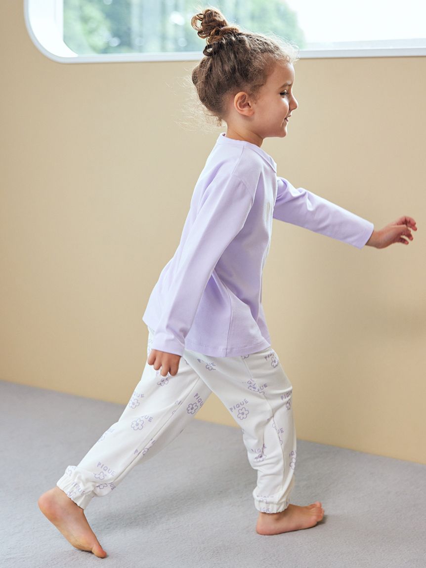 KIDS】ペイント柄ロングパンツ(ロングパンツ)｜ルームウェア・パジャマ