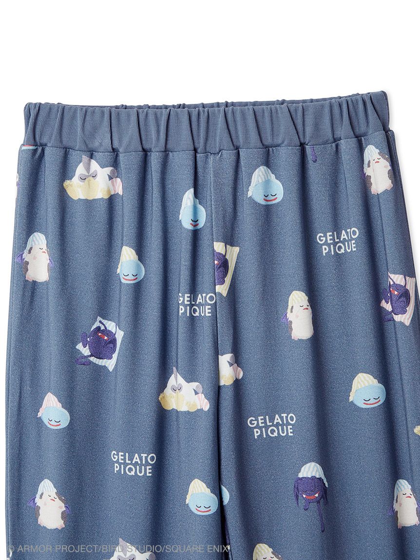 ジェラートピケ ドラゴンクエスト　ワンポイントロンT&総柄ロングパンツ gelato pique｜【ドラゴンクエスト】【ジュニア】スリーピング