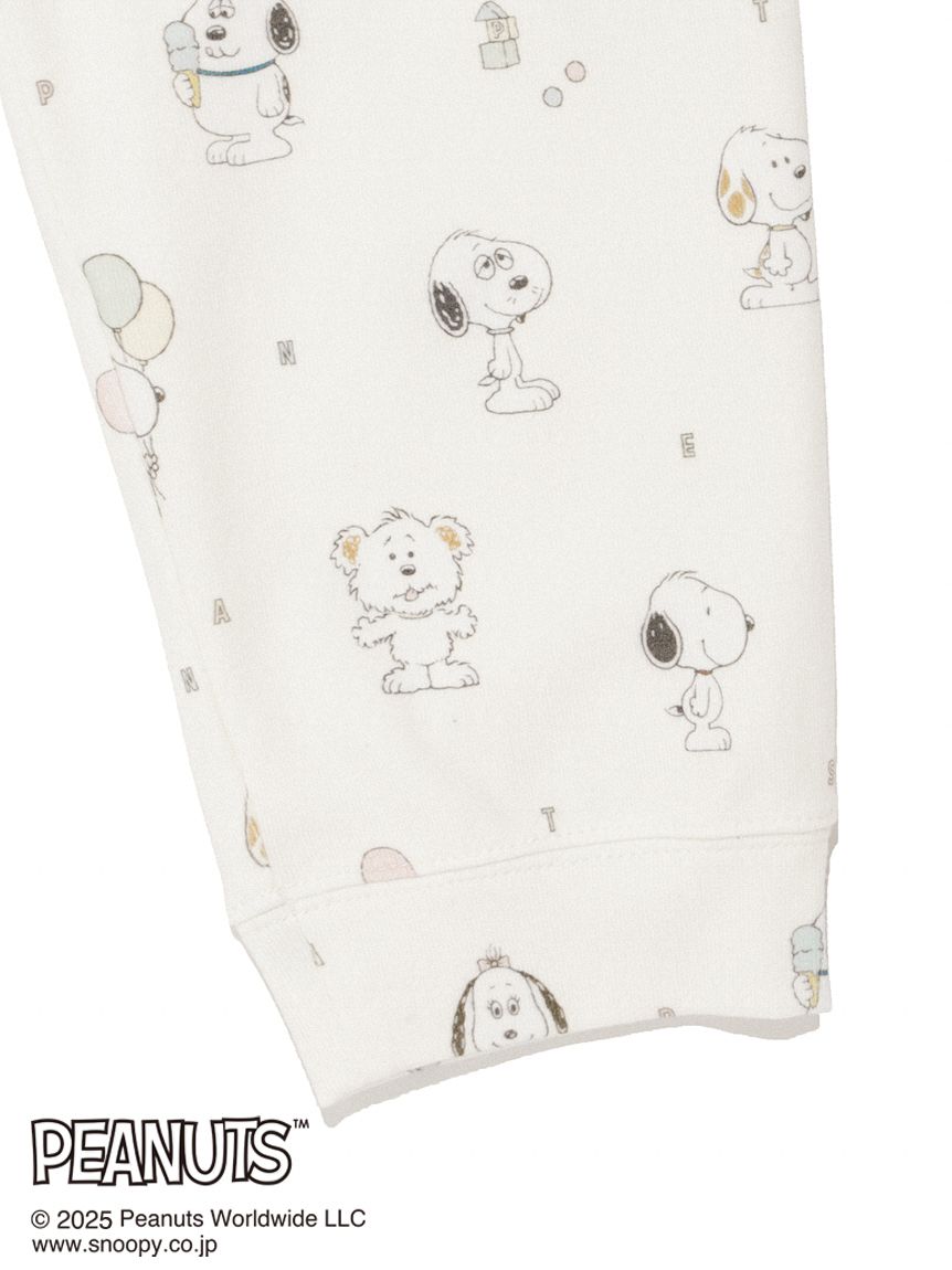PEANUTS PUPPIES】【KIDS】総柄ロングパンツ(ロングパンツ)｜ルーム