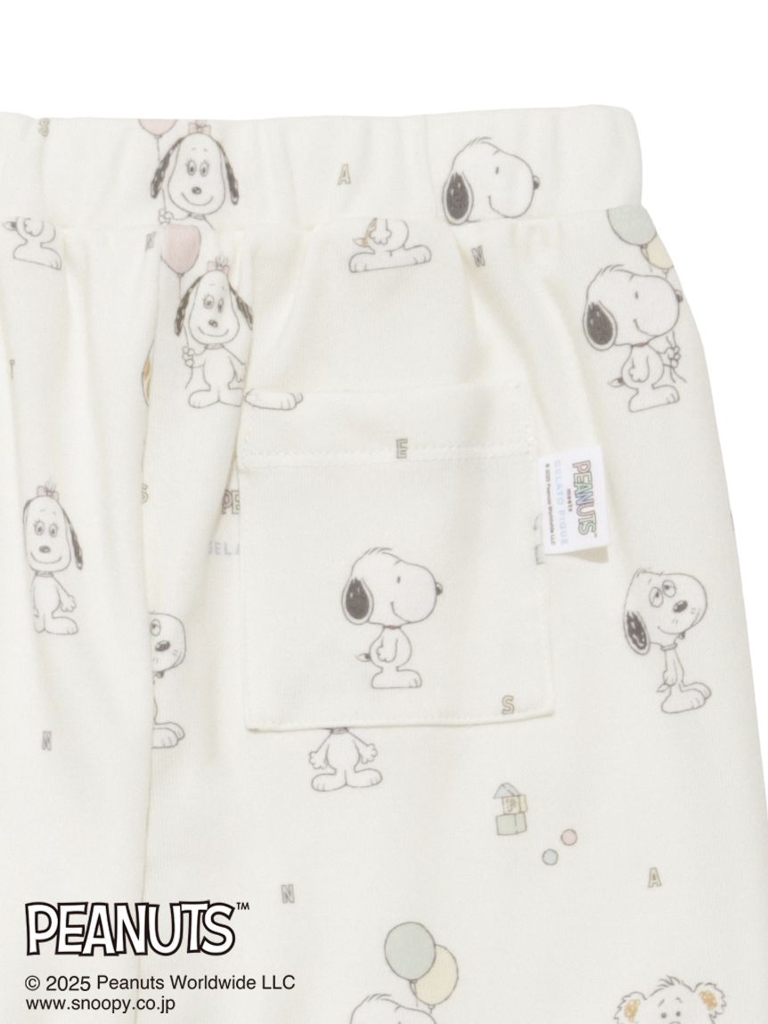 PEANUTS PUPPIES】【KIDS】総柄ロングパンツ(ロングパンツ)｜ルーム