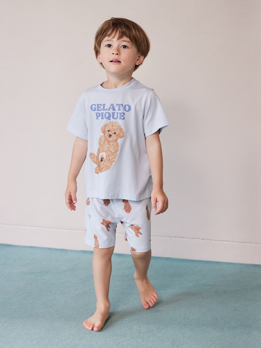 KIDS】ドッグ柄ショートパンツ(ショートパンツ)｜ルームウェア