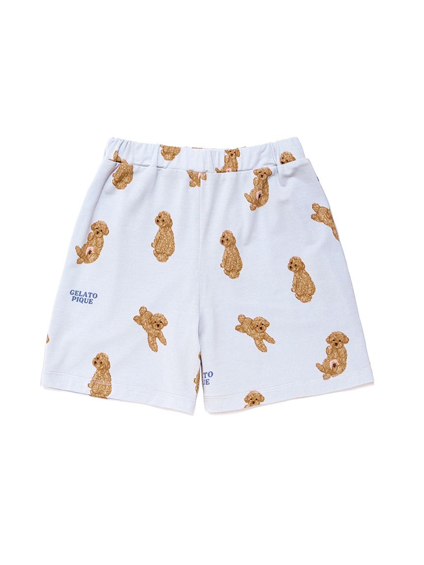 KIDS】ドッグ柄ショートパンツ(ショートパンツ)｜ルームウェア
