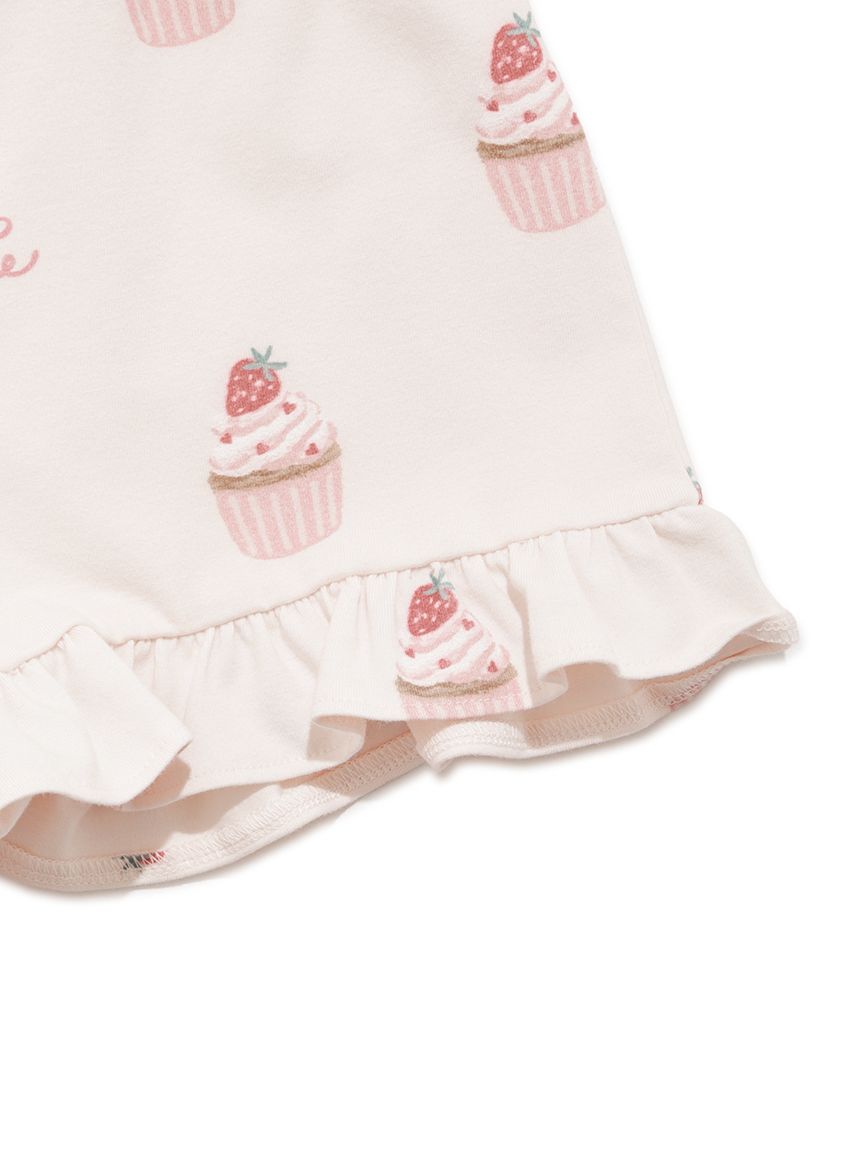 KIDS】カップケーキ柄ショートパンツ(ショートパンツ)｜ルームウェア