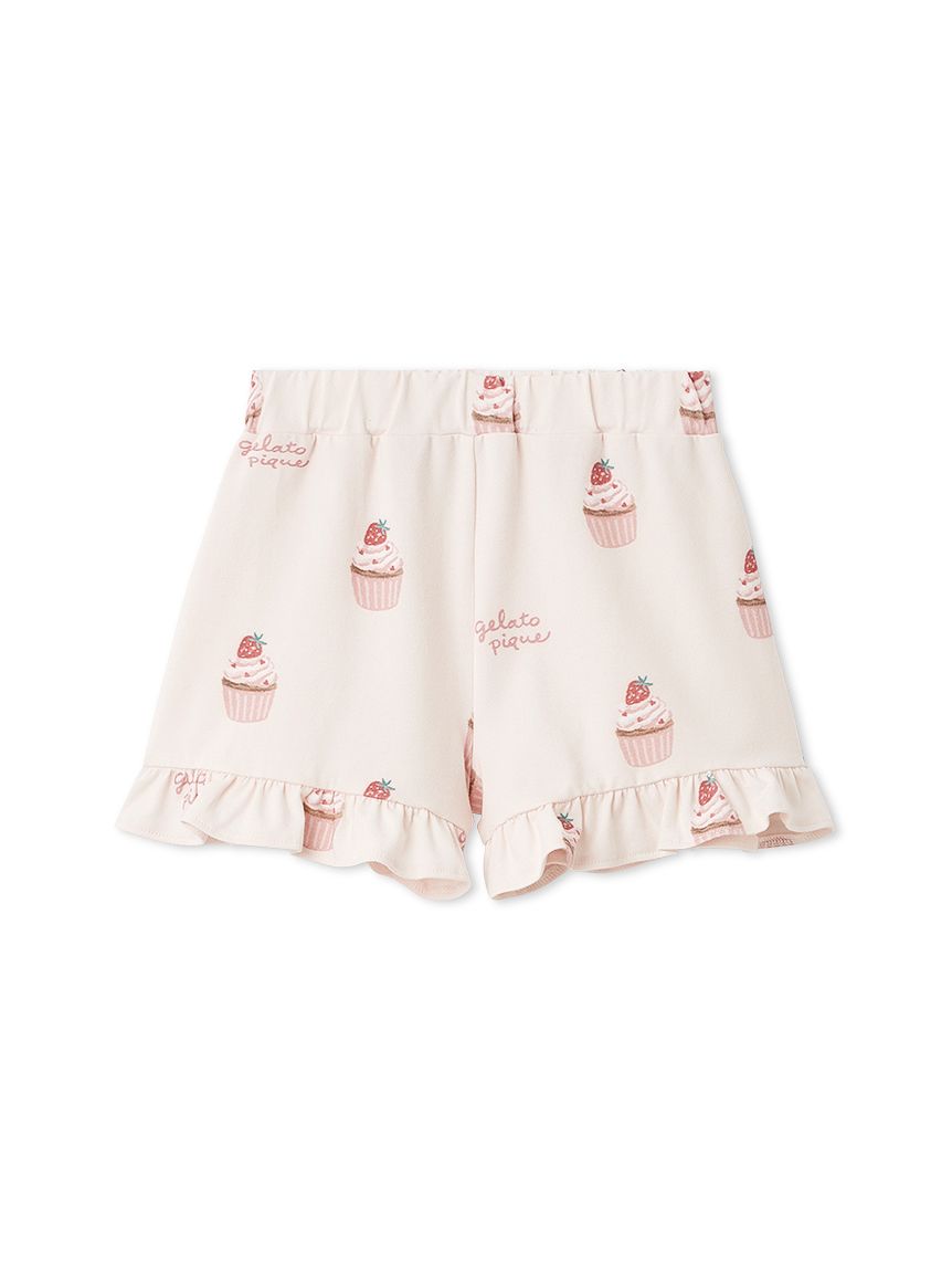 KIDS】カップケーキ柄ショートパンツ(ショートパンツ)｜ルームウェア