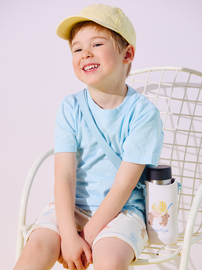 KIDS】【接触冷感】アイスクリームベア柄ショートパンツ(ショート