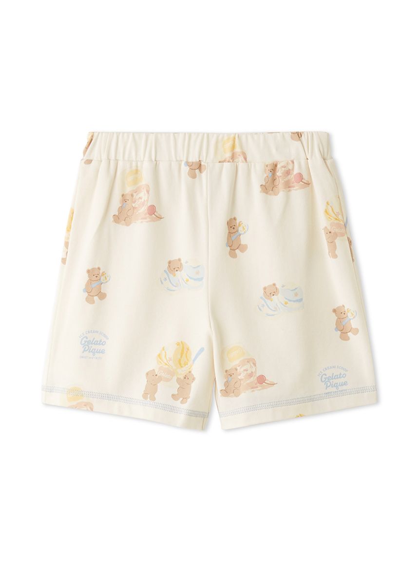 KIDS】【接触冷感】アイスクリームベア柄ショートパンツ(ショート