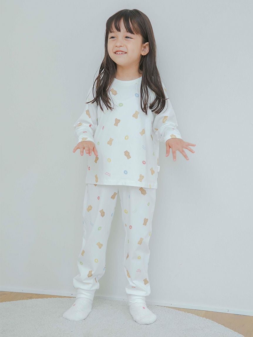 KIDS】シリアルベア柄ロンT(カットソー＆Tシャツ)｜ルームウェア・パジャマ通販のgelatopique（ジェラートピケ）公式サイト