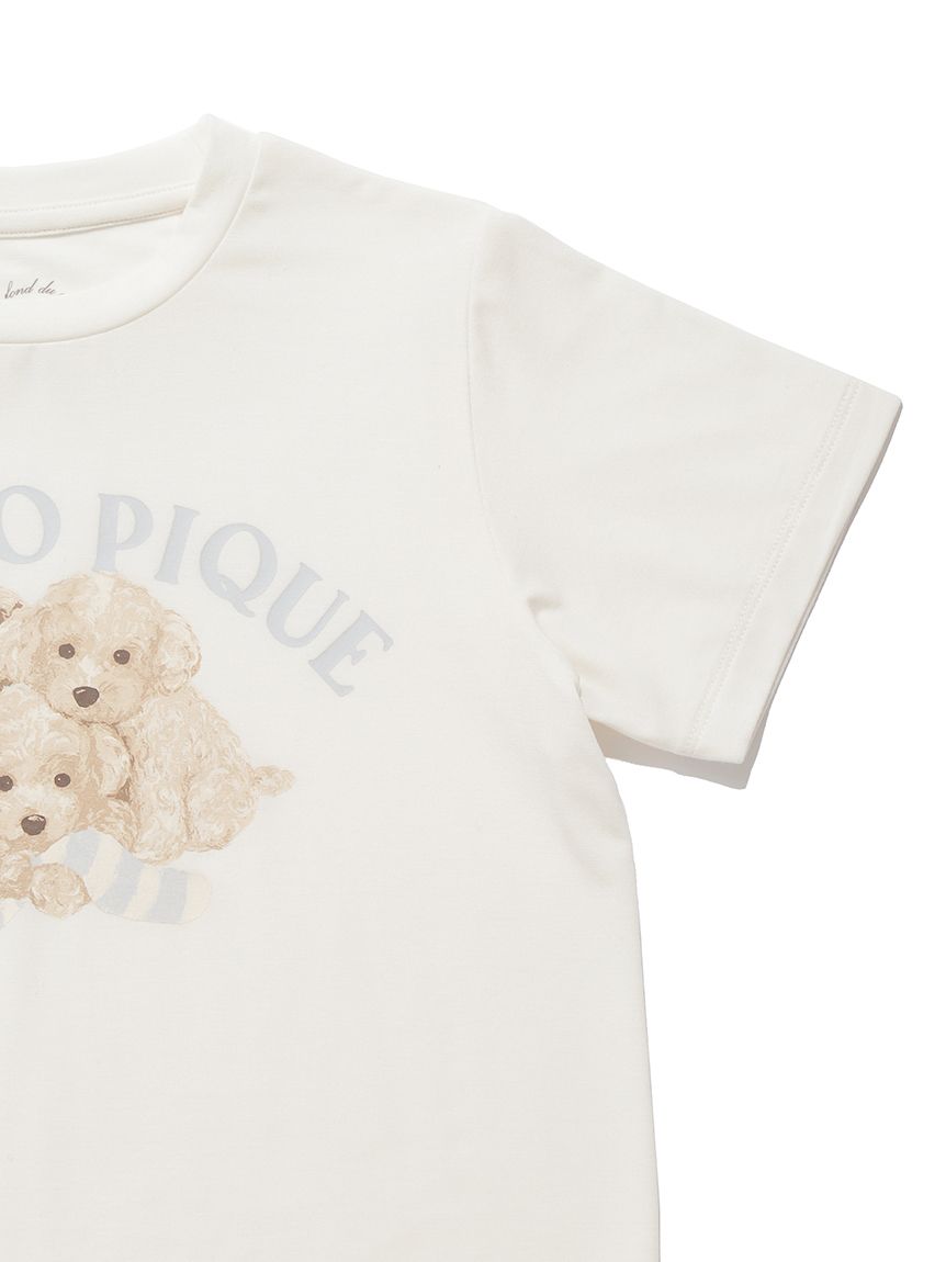 【KIDS】トイプードルワンポイントTシャツ | PKCT251476