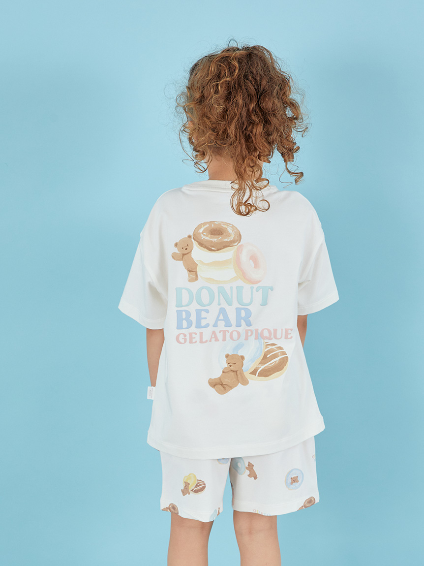 gelato pique - ドーナツベアワンポイントTシャツ&ショート
