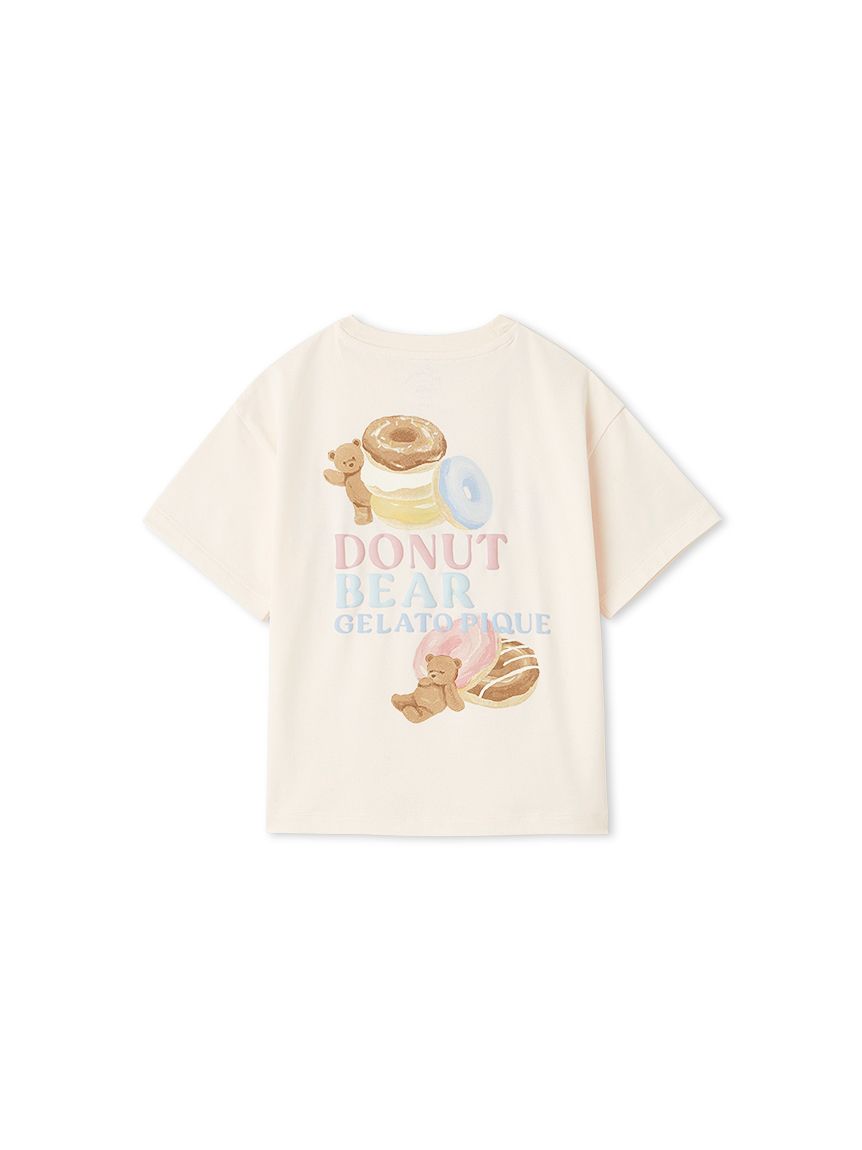KIDS】ドーナツベアワンポイントTシャツ(カットソー＆Tシャツ