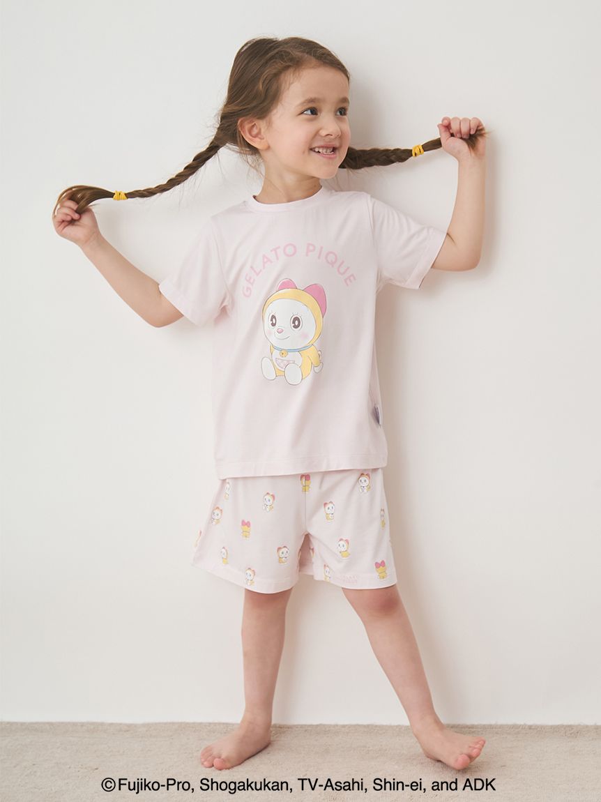 ドラえもん】【キッズ】ワンポイントTシャツ(カットソー＆Tシャツ