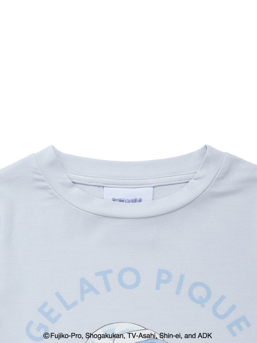 『新品』ジェラートピケ　ロンT 80 90 双子 ドラえもん】【キッズ】ワンポイントTシャツ(カットソー＆T