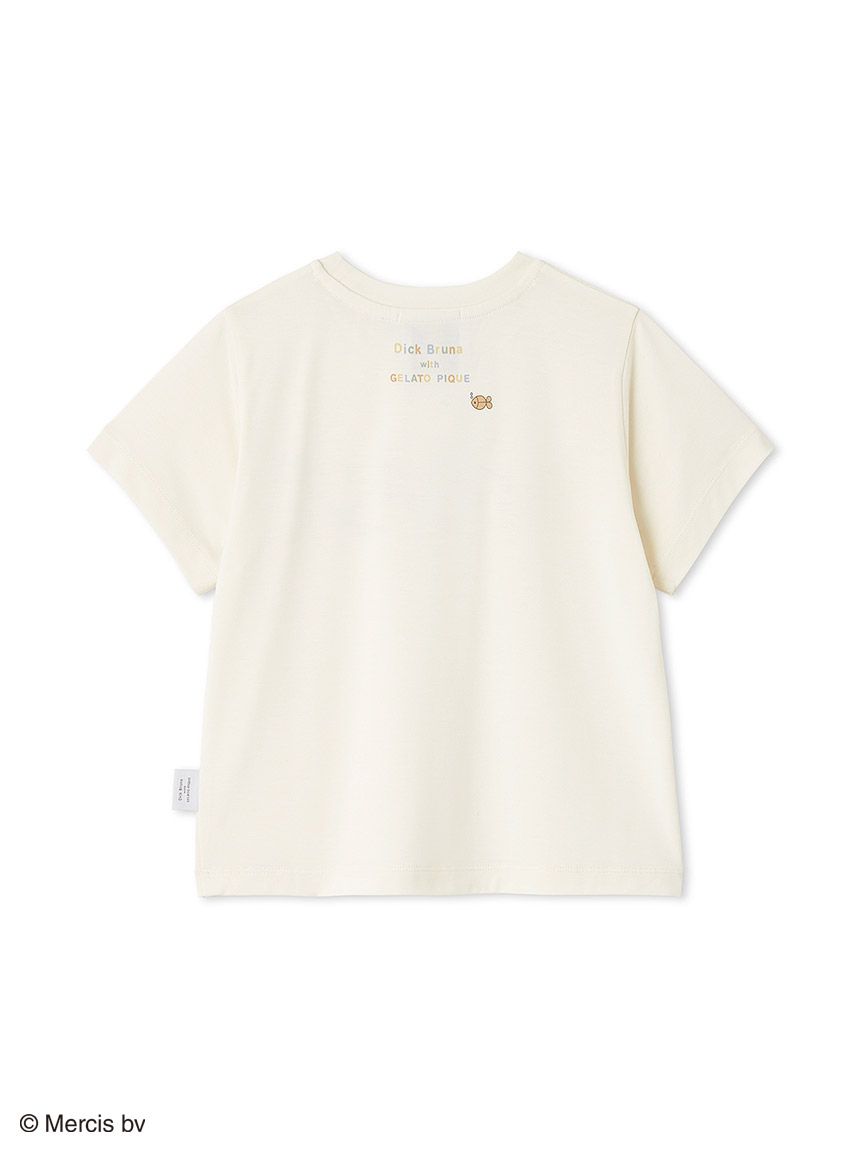 ジェラートピケ　接触冷感　Dick Bruna Tシャツ　ピンク　ミッフィー Dick Bruna】【接触冷感】ワンポイントTシャツ(カットソー・T